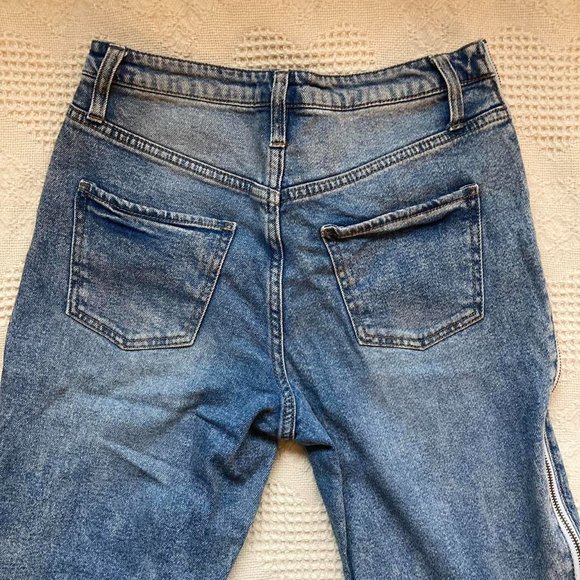 Wild Fable high waisted zipper jeans - Picture 3 of 4